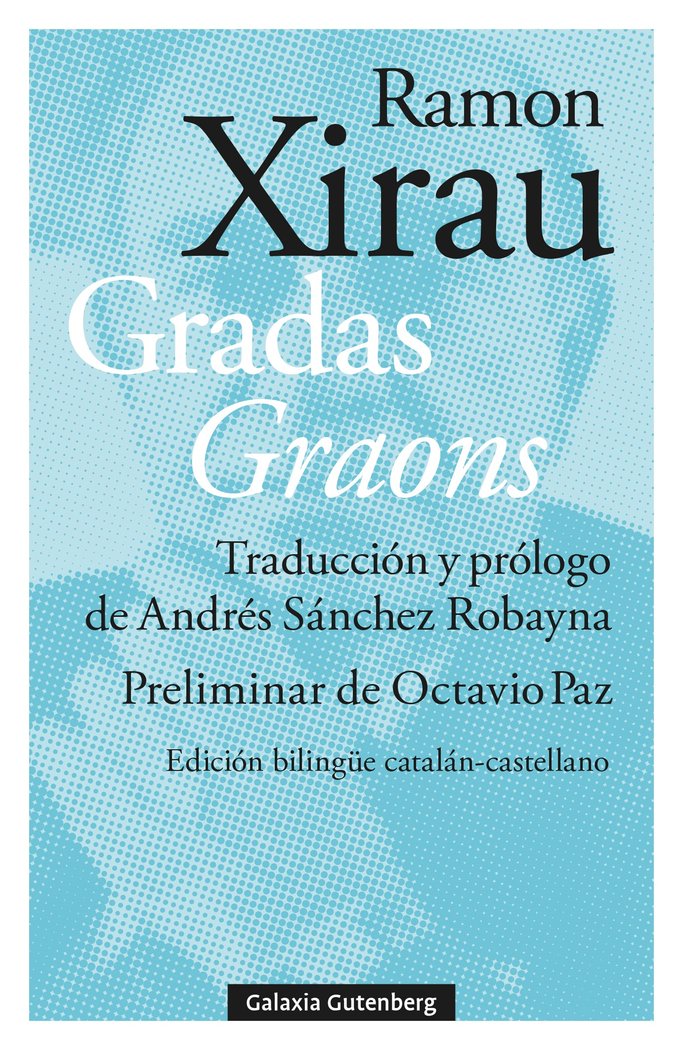GRADAS - GRAONS, de XIRAU | portada del libro