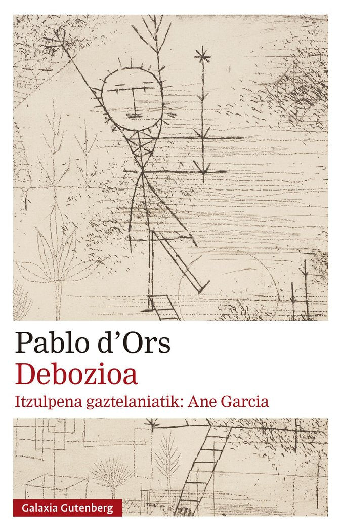 DEBOZIOA, de D'ORS | portada del libro