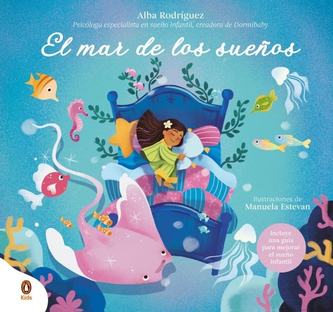 EL MAR DE LOS SUEÑOS, de RODRIGUEZ (@DORMIBABY), ALBA | portada del libro