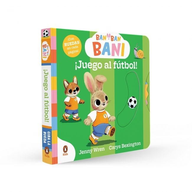 BAN BAN BANI JUEGO AL FUTBOL PEQUEÑAS MANITAS, de CARYS BEXINGTON | portada del libro