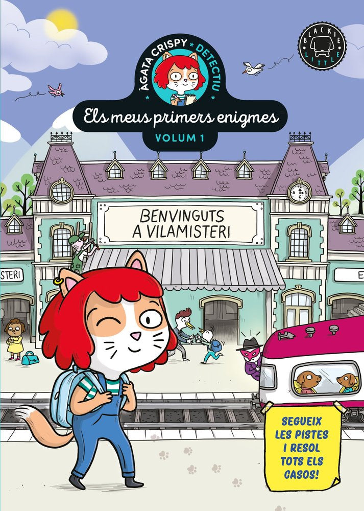 AGATA CRISPY, DETECTIU. ELS MEUS PRIMERS ENIGMES VOL.1, de MARTIN, PAUL | portada del libro