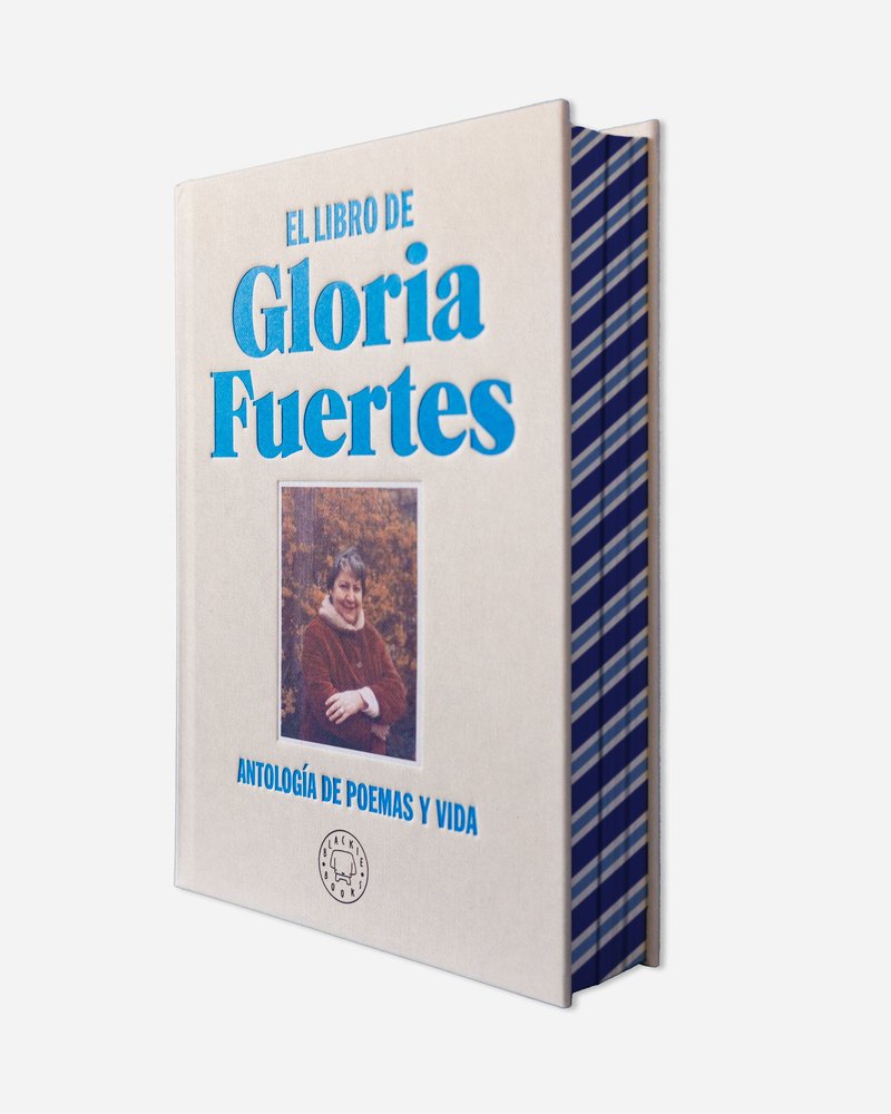 EL LIBRO DE GLORIA FUERTES. EDICION ESPECIAL EN TELA Y CANTOS PINTADOS, de FUERTES, GLORIA | portada del libro