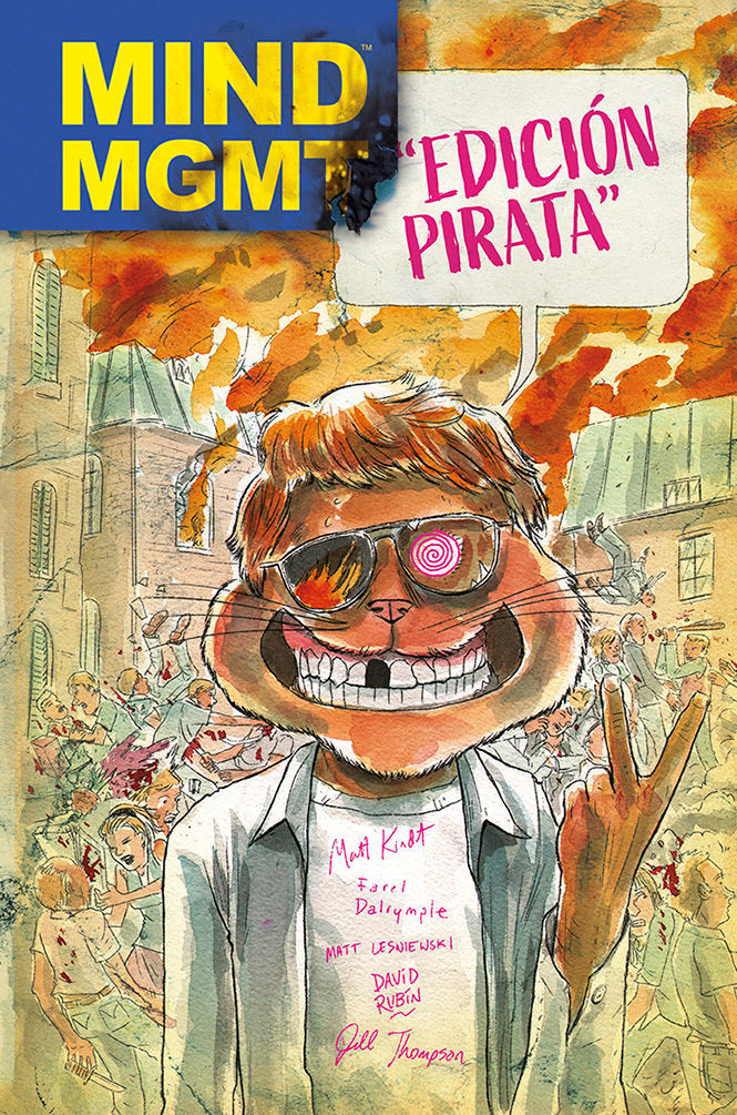MIND MGMT EDICION PIRATA, de KINDT,MATT | portada del libro