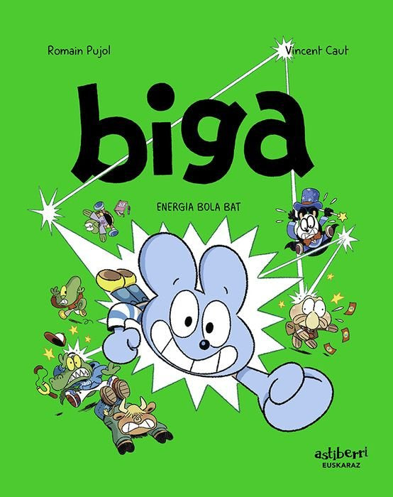 Biga 9. Energia bola bat, de CAUT,VINCENT | portada del libro