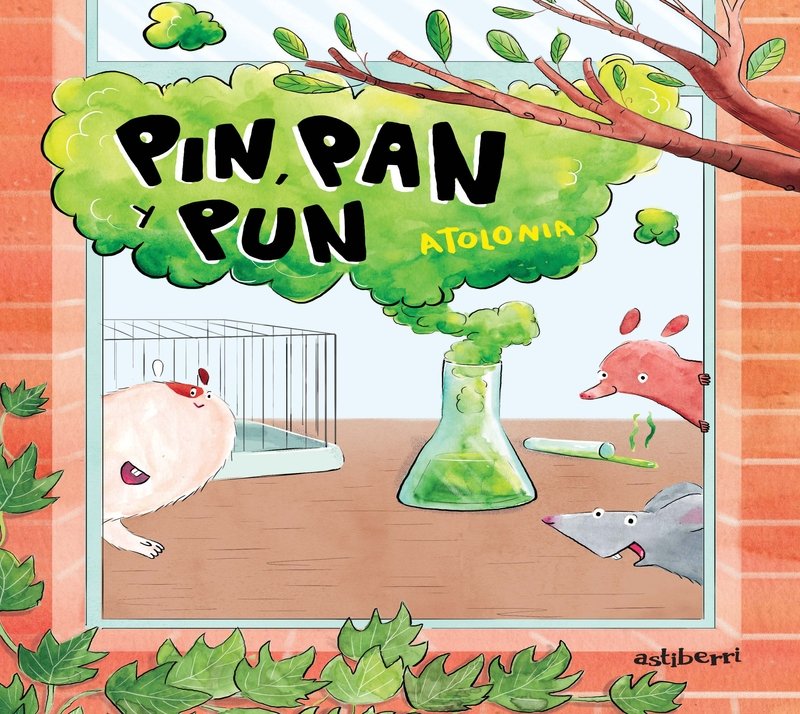 PIN, PAN Y PUN, de ATOLONIA | portada del libro
