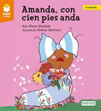 AMANDA, CON CIEN PIES ANDA, de MACHADO, ANA MARIA | portada del libro