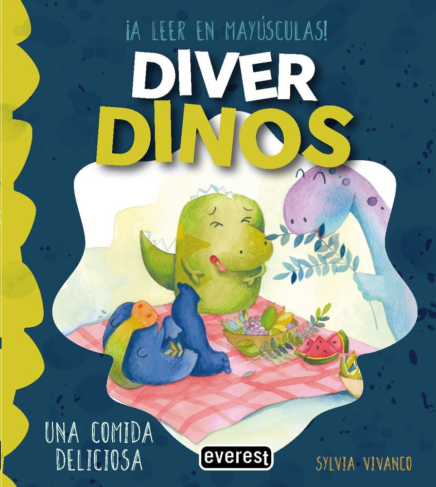 DIVER DINOS. UNA COMIDA DELICIOSA, de VIVANCO EXTRAMIANA, SYLVIA | portada del libro