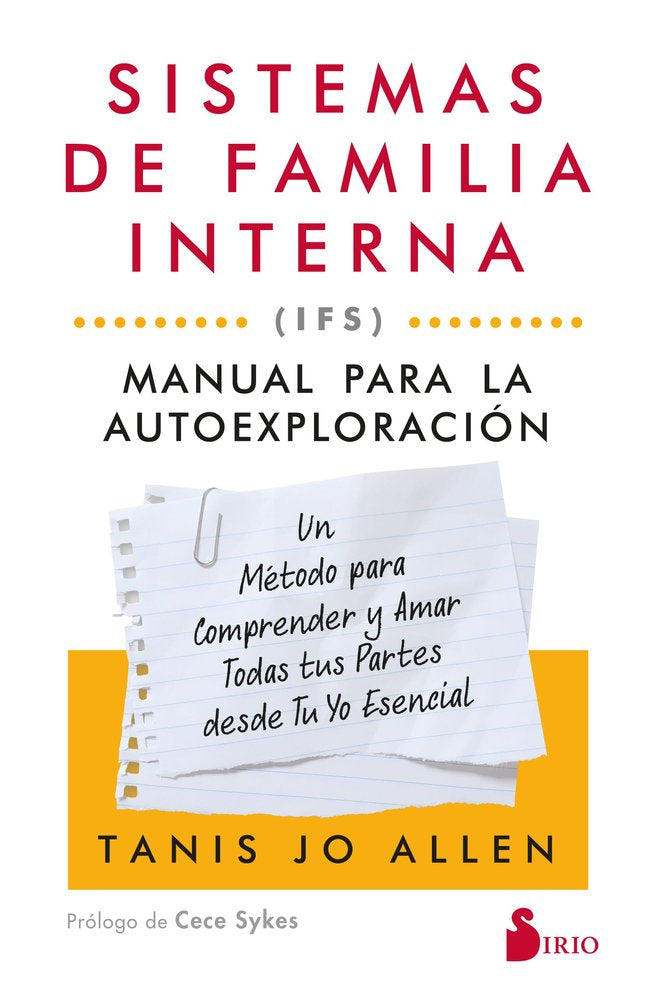 SISTEMAS DE FAMILIA INTERNA (IFS), de ALLEN | portada del libro