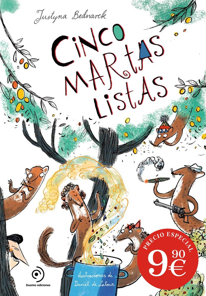 CINCO MARTAS LISTAS, de BEDNAREK,JUSTYNA | portada del libro