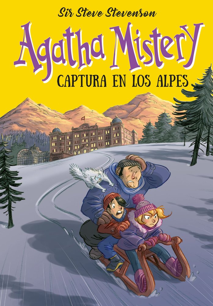 AGATHA MISTERY CAPTURA EN LOS ALPES, de STEVENSON SIR STEVE | portada del libro