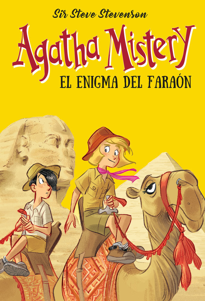 AGATHA MISTERY. EL ENIGMA DEL FARAON, de STEVENSON, SIR STEVE | portada del libro