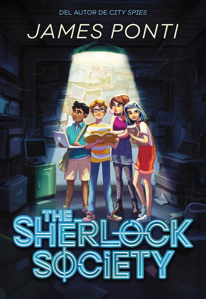 THE SHERLOCK SOCIETY, de PONTI, JAMES | portada del libro