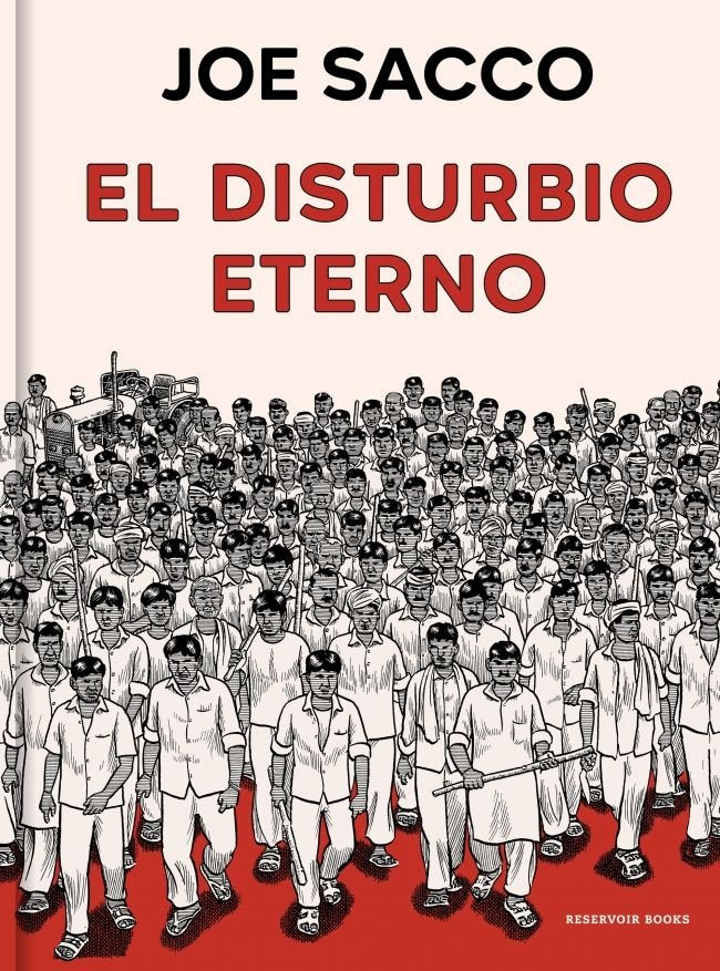 El disturbio eterno, de JOE SACCO | portada del libro