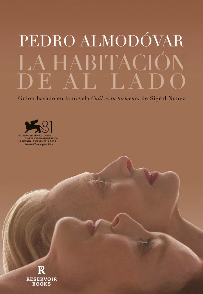 LA HABITACION DE AL LADO, de PEDRO ALMODOVAR | portada del libro