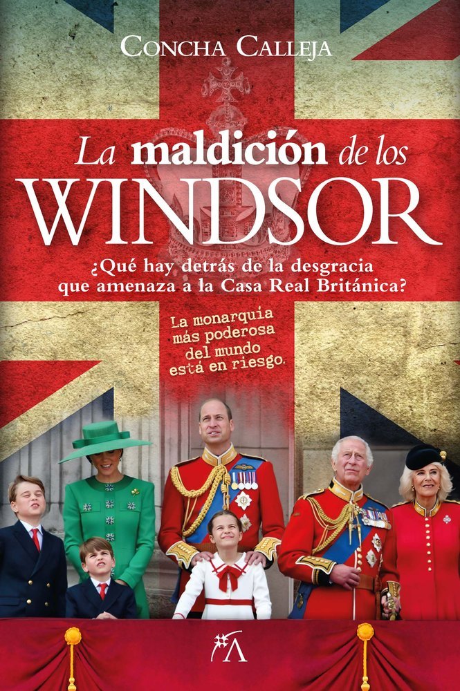 MALDICION DE LOS WINDSOR, LA, de CALLEJA, CONCHA | portada del libro