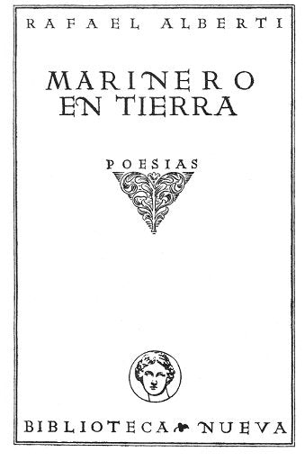 MARINERO EN TIERRA, de ALBERTI, RAFAEL | portada del libro