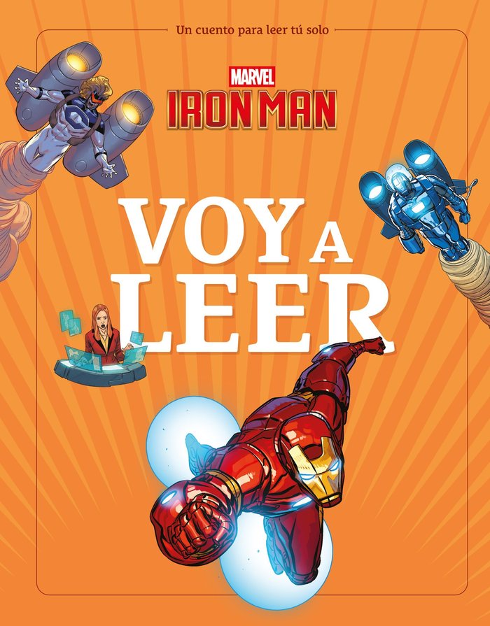 IRON MAN. VOY A LEER, de MARVEL | portada del libro