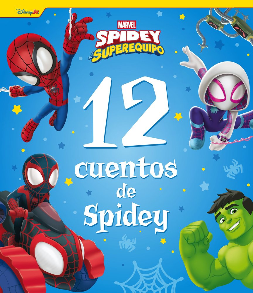 Spidey y su superequipo. 12 cuentos de Spidey, de MARVEL | portada del libro