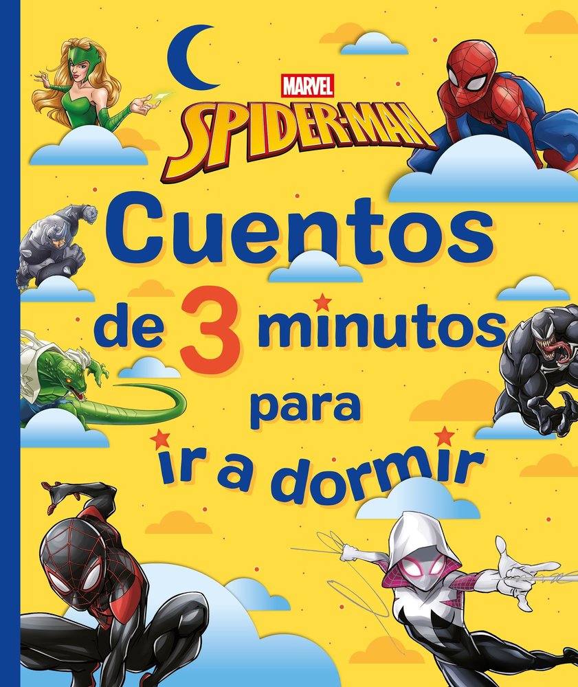 Spider-Man. Cuentos de 3 minutos para ir a dormir, de MARVEL | portada del libro