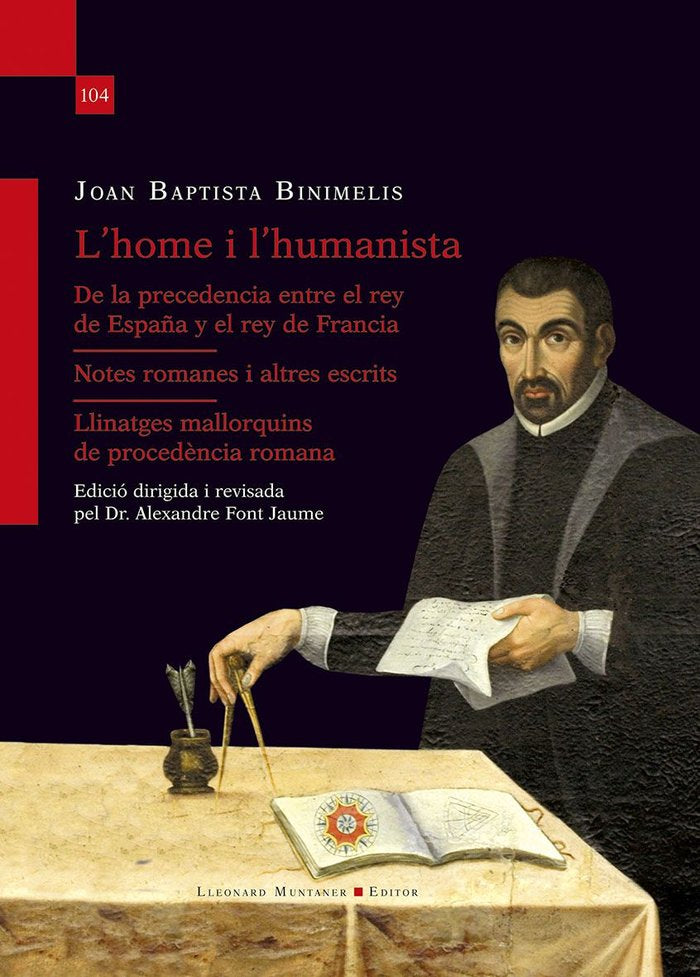 L'home i l'humanista, de BINIMELIS, JOAN BAPTISTA | portada del libro