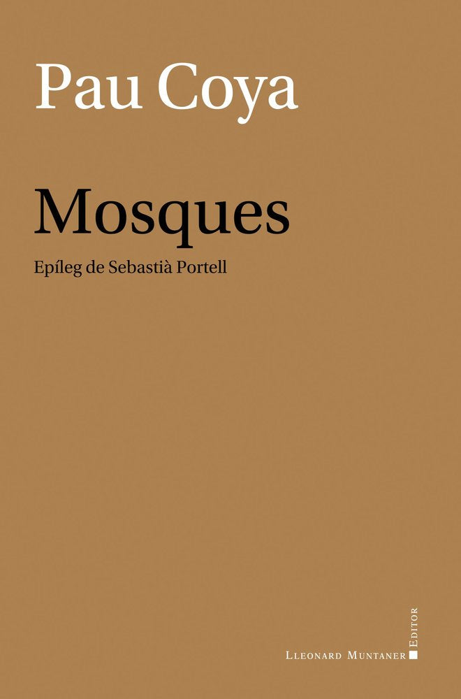 MOSQUES, de COYA, PAU | portada del libro