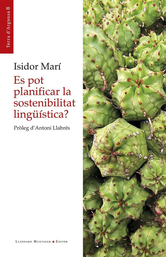 ES POT PLANIFICAR LA SOSTENIBILITAT LINGUISTICA, de ISIDOR MARI | portada del libro