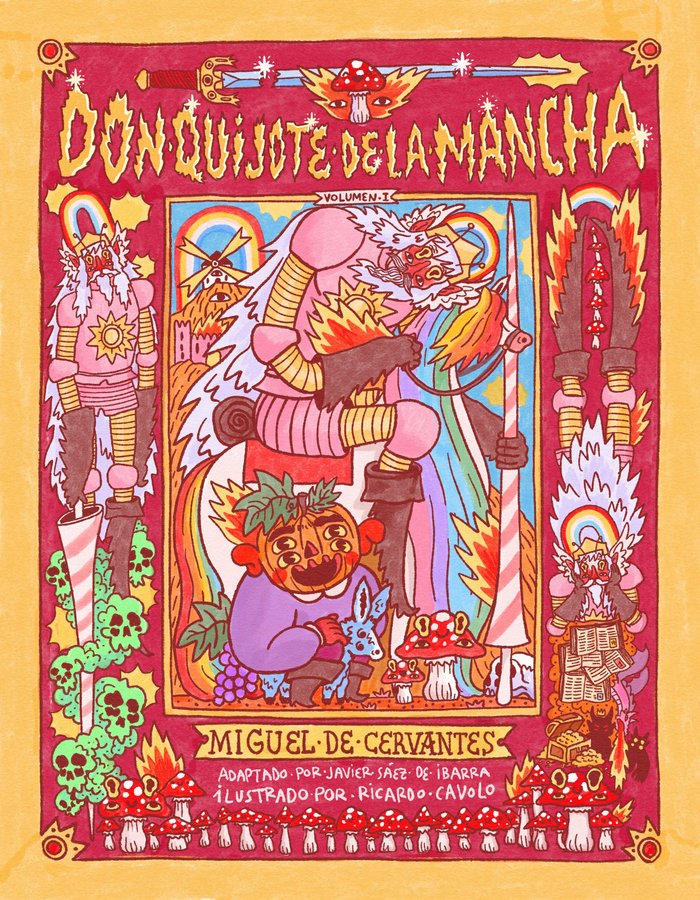 Don Quijote de la Mancha I, de JAVIER SAEZ DE IBARRA | portada del libro