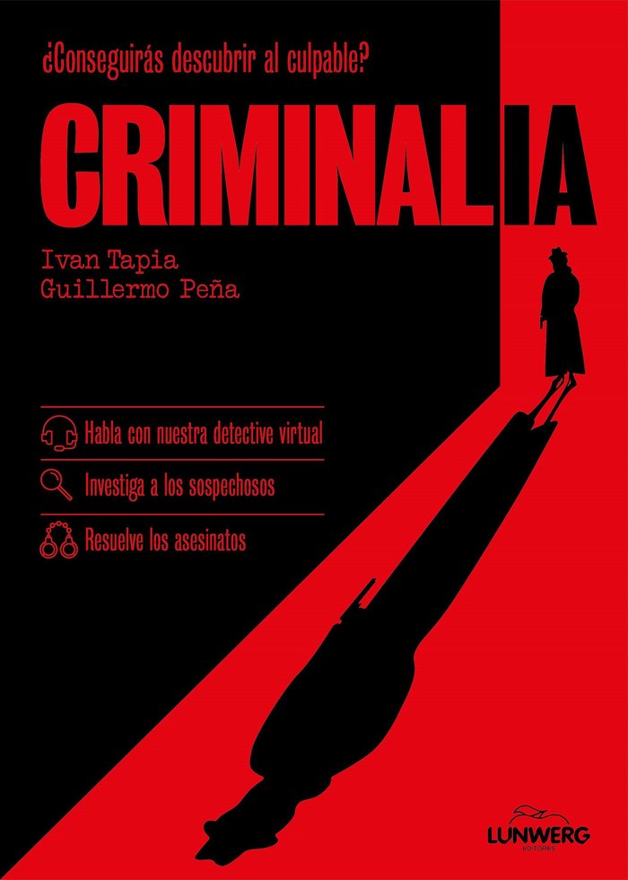 CRIMINALIA, de IVAN TAPIA | portada del libro