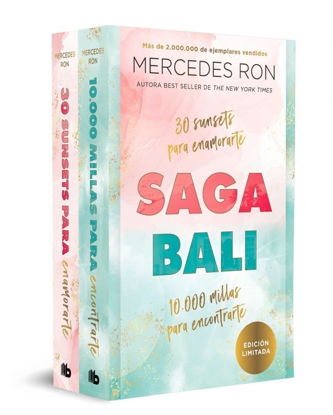 PACK BIOLOGIA BALI (CONTIENE: 30 SUNSETS PARA ENAMORARTE - 10.000 MILLAS PARA E, de RON, MERCEDES | portada del libro