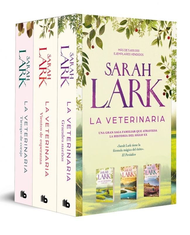 PACK LA VETERINARIA, de SARAH LARK | portada del libro