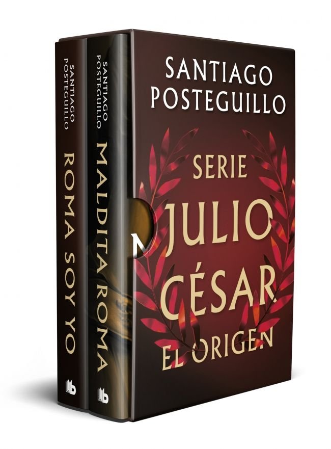 Serie Julio César (edición estuche con: Roma soy yo | Maldita Roma), de POSTEGUILLO | portada del libro