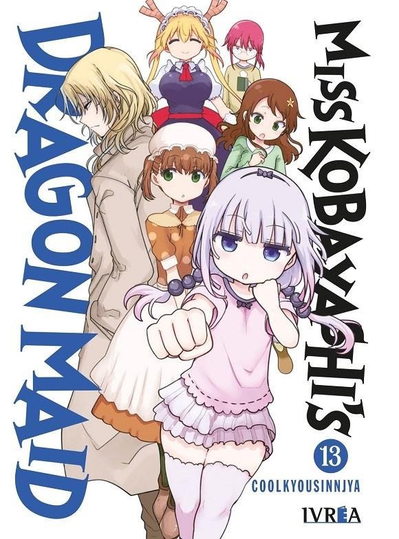 MISS KOBAYASHI'S DRAGON MAID 13, de COOLKYOUSINNJYA | portada del libro