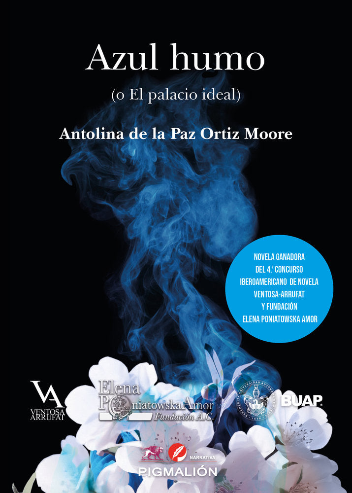 AZUL HUMO, de de la Paz Ortiz Moore, Antolina | portada del libro