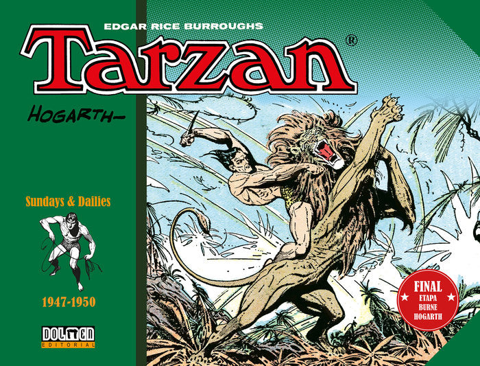 Tarzan 1947-1950, de HOGARTH | portada del libro