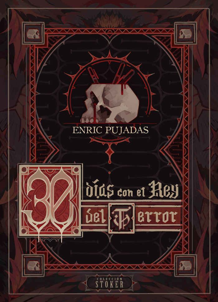 30 DIAS CON EL REY DEL TERROR, de PUJADAS, ENRIC | portada del libro
