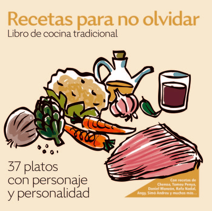 RECETAS PARA NO OLVIDAR, de VARIOS AUTORES | portada del libro