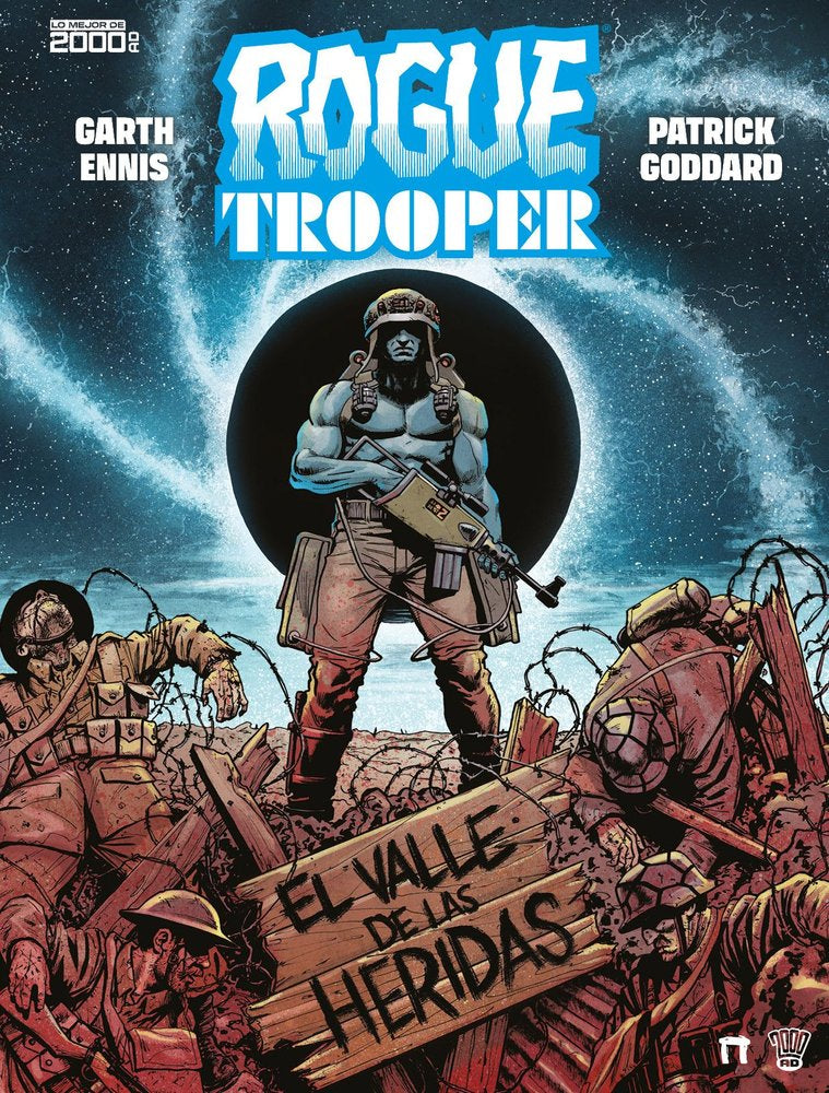ROGUE TROOPER: EL VALLE DE LAS HERIDAS, de ENNIS, GARTH | portada del libro