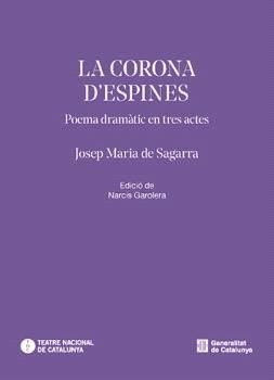 CORONA D'ESPINES, LA, de DE SAGARRA, JOSEP MARIA | portada del libro