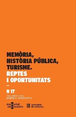 MEMORIA HISTORIA PUBLICA TURISME REPTES I OPORTUNITATS | portada del libro