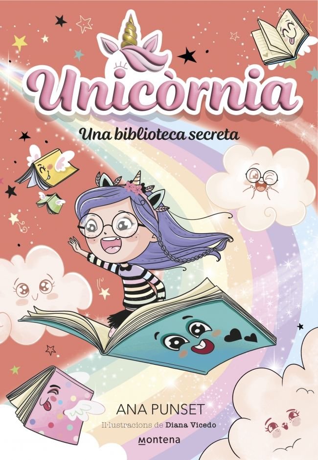 UNICORNIA 13 - UNA BIBLIOTECA SECRETA, de PUNSET, ANA | portada del libro