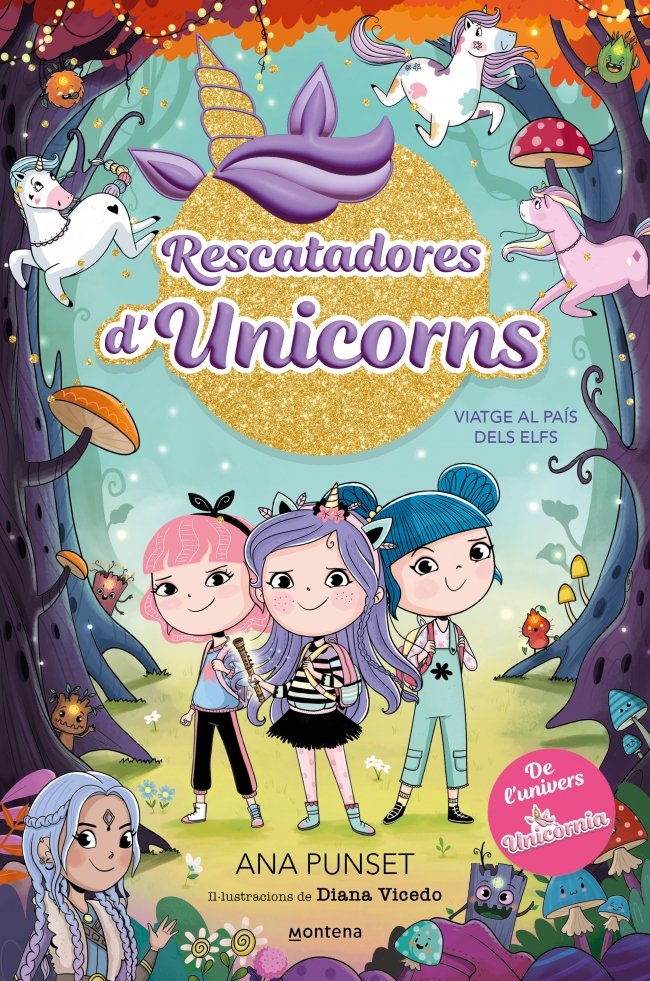 RESCATADORAS DE UNICORNIOS 8 CAT, de ANA PUNSET | portada del libro