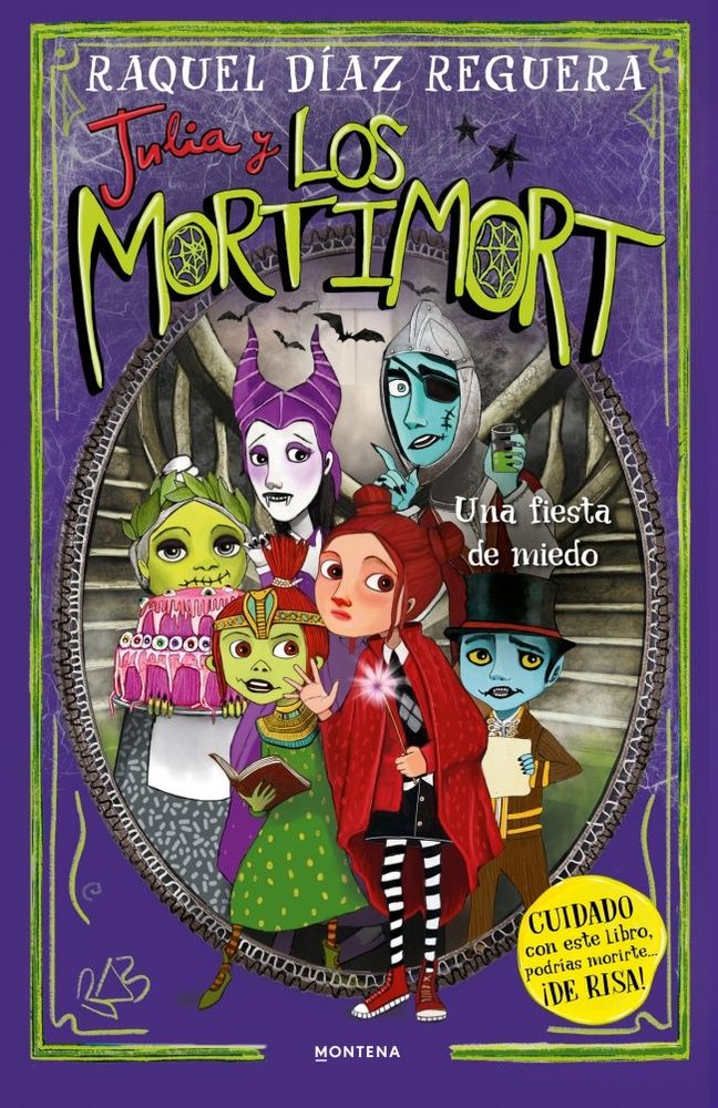 JULIA Y LOS MORTIMORT 5 - UNA FIESTA DE MIEDO, de DIAZ REGUERA, RAQUEL | portada del libro