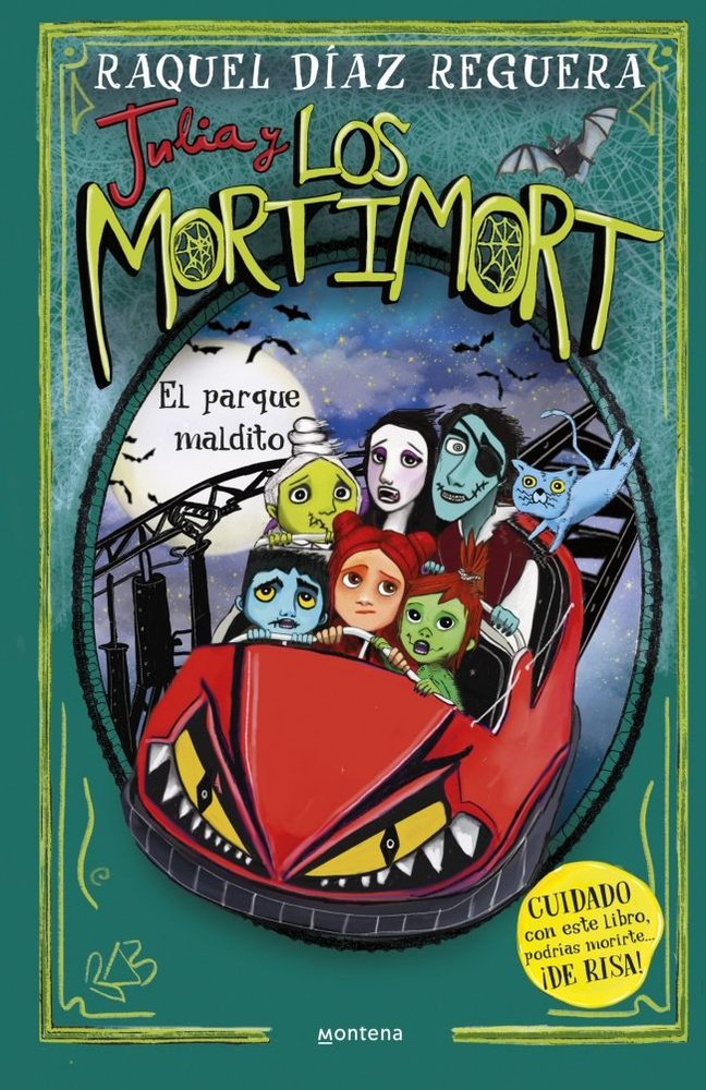JULIA Y LOS MORTIMORT 6 EL PARQUE MALDITO, de RAQUEL DIAZ REGUERA | portada del libro