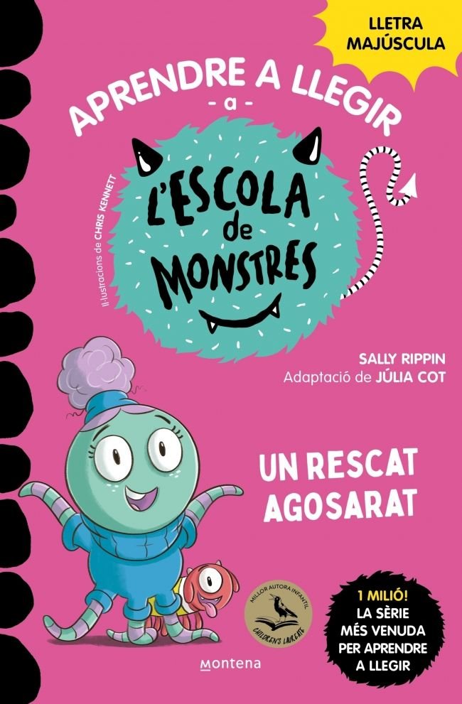 APRENDRE A LLEGIR A L'ESCOLA DE MONSTRES 22 UN RESCAT AGOSAR, de SALLY RIPPIN | portada del libro