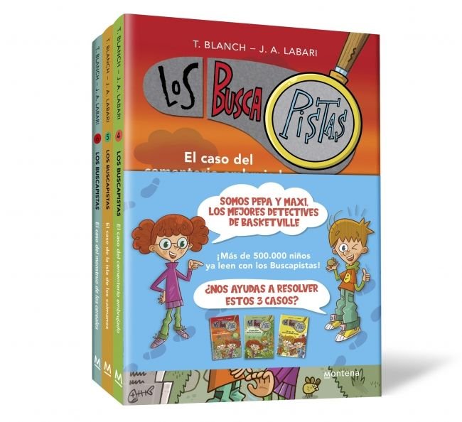 LOS BUSCAPISTAS PACK 4-6, de TERESA BLANCH | portada del libro