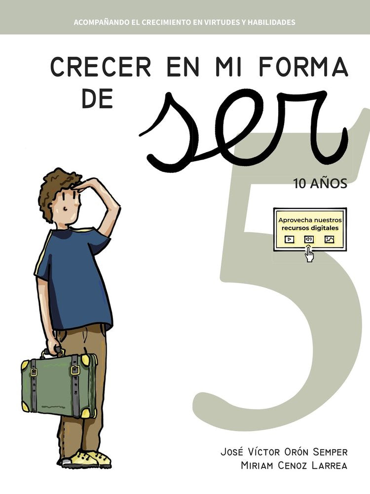 ACOMPAÑANDO EL CRECIMIENTO EN VIRTUDES Y HABILIDADES, de JOSE VICTOR ORON SEMPER | portada del libro