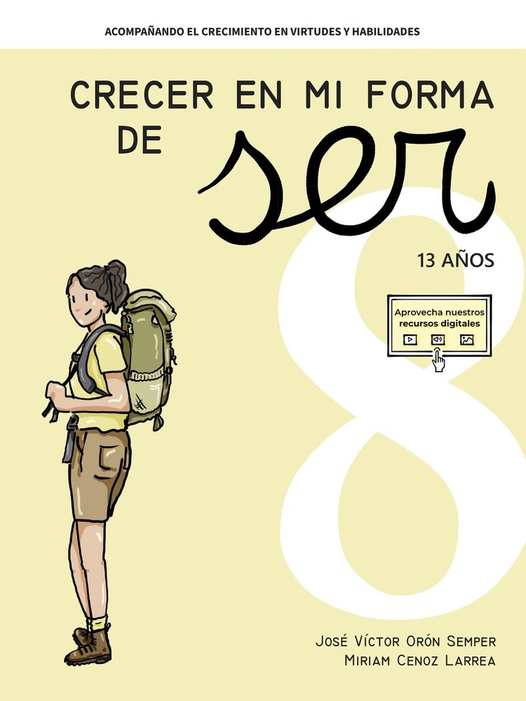 ACOMPAÑANDO EL CRECIMIENTO EN VIRTUDES Y HABILIDADES, de JOSE VICTOR ORON SEMPER | portada del libro