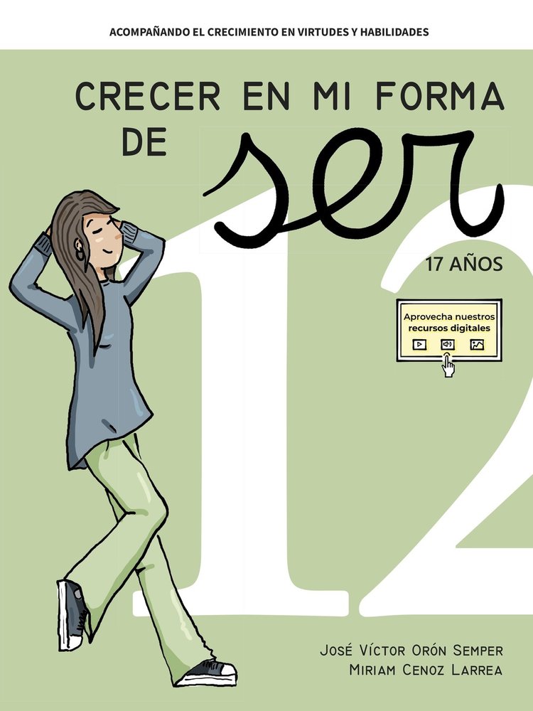 ACOMPAÑANDO EL CRECIMIENTO EN VIRTUDES Y HABILIDADES, de JOSE VICTOR ORON SEMPER | portada del libro