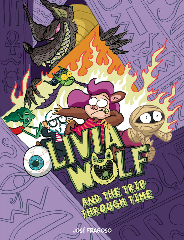Olivia Wolf and the Trip Through Time, de FRAGOSO,JOSE | portada del libro