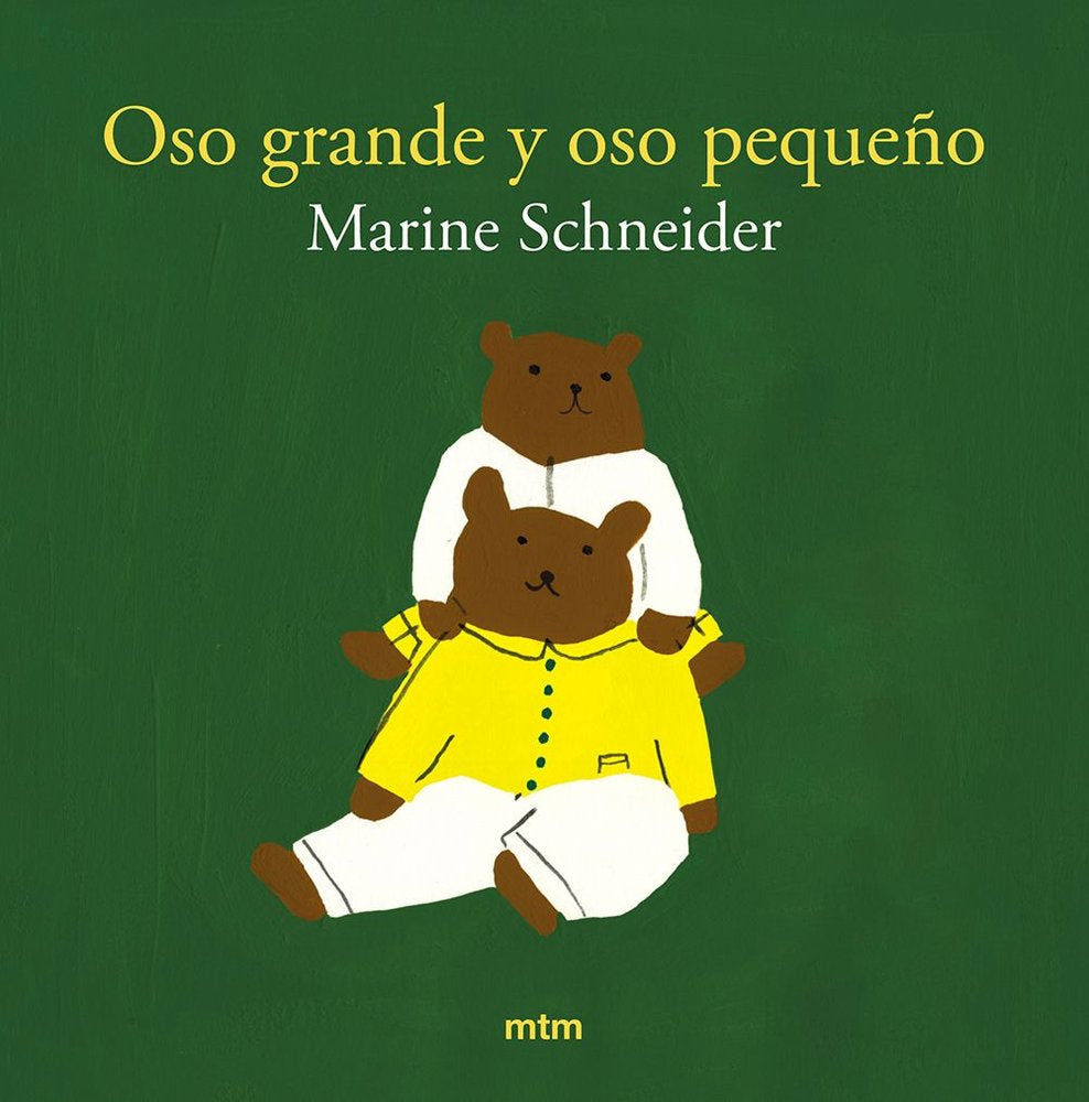 OSO GRANDE Y OSO PEQUEÑO, de SCHNEIDER, MARINE | portada del libro